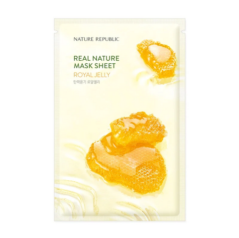 [Nature Republic] Real Nature Royal Jelly Mask Sheet (EXP. 30.12.2024)