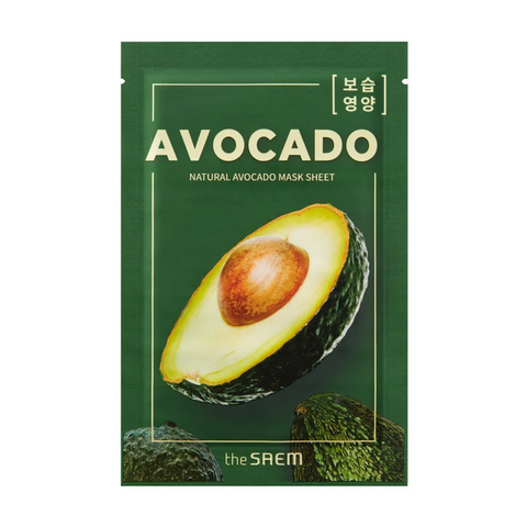 [The Saem] Natural Avocado Mask Sheet