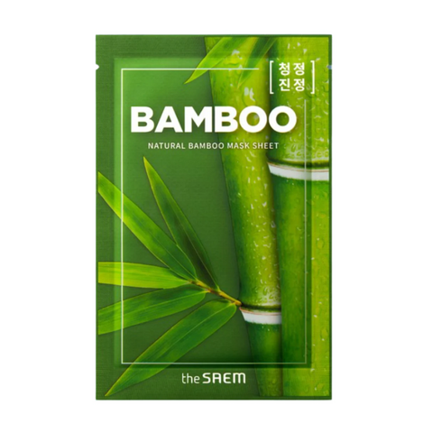 [The Saem] Natural Bamboo Mask Sheet