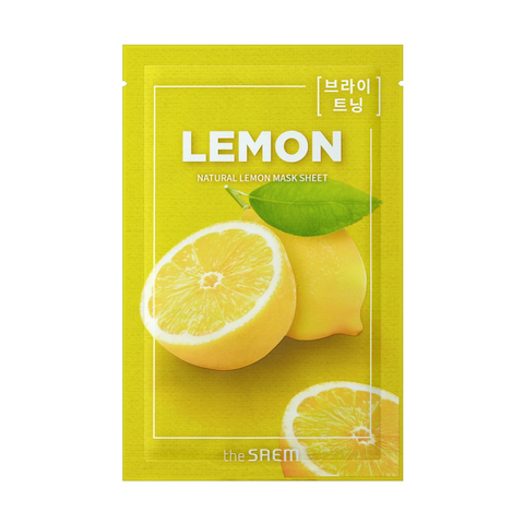 [The Saem] Natural Lemon Mask Sheet