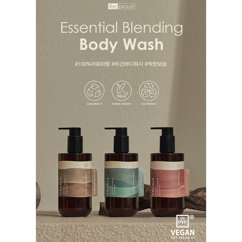 Frudia Re:proust Essential Blending Body Wash info
