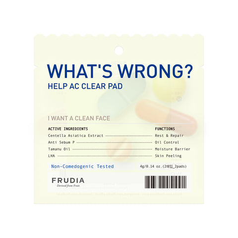 [Frudia] What’s Wrong Help AC Clear Pad (2ea)