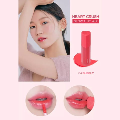 Holika Holika] Heart Crush Glow Tint Air – Yeppo & Soonsoo