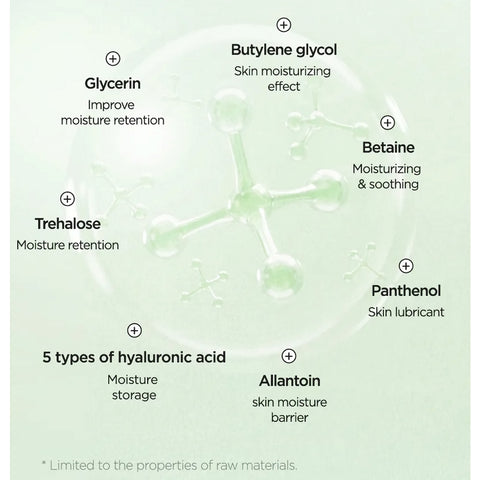 Isntree Aloe Soothing Gel Moisture Type info