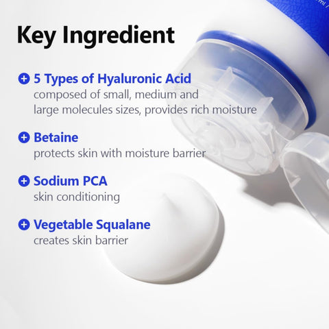Isntree Hyaluronic Acid Aqua Gel Cream ainesosat info