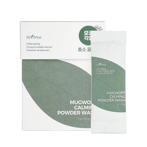Isntree Mugwort Calming Powder Wash