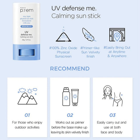 [Make P:rem] UV Defense Me Calming Sun Stick