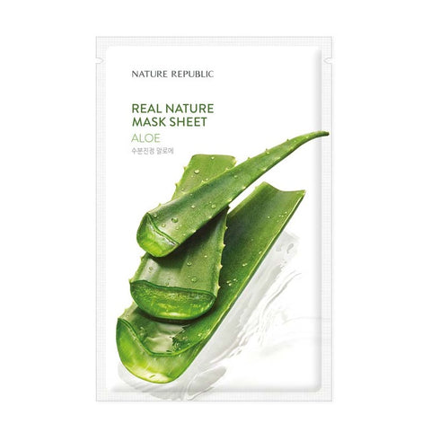 [Nature Republic] Real Nature Aloe Mask Sheet