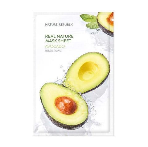 [Nature Republic] Real Nature Avocado Mask Sheet