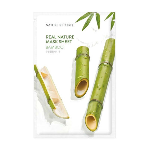 [Nature Republic] Real Nature Bamboo Mask Sheet