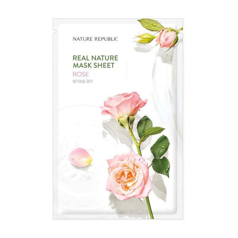 [Nature Republic] Real Nature Rose Mask Sheet