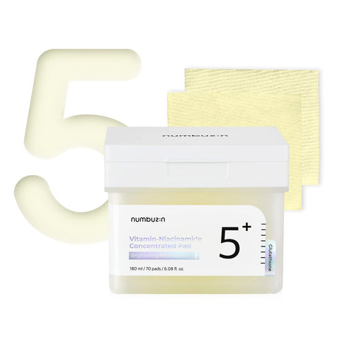 [Numbuzin] No.5+ Vitamin-Niacinamide Concentrated Pad