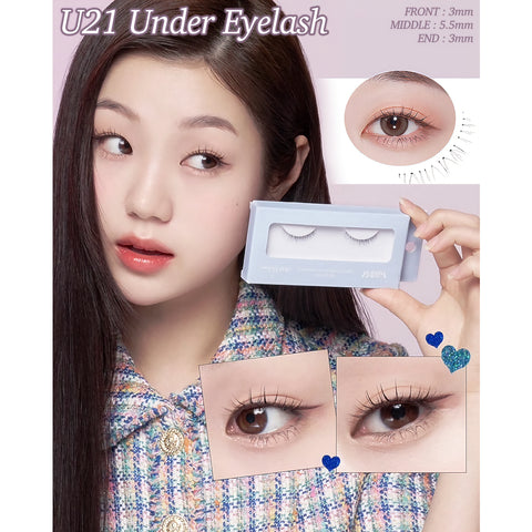 Piccasso Eyeme x Makeup Artist Collaboration Eyelash U21 Under Eyelash