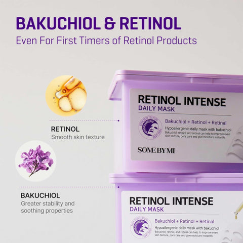 Some By Mi Retinol Intense Daily Mask 30 kpl info ainesosat