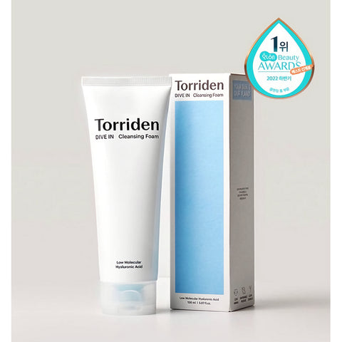 Torriden Dive-In Low Molecular Hyaluronic Acid Cleansing Foam tuotekuva pakkaus