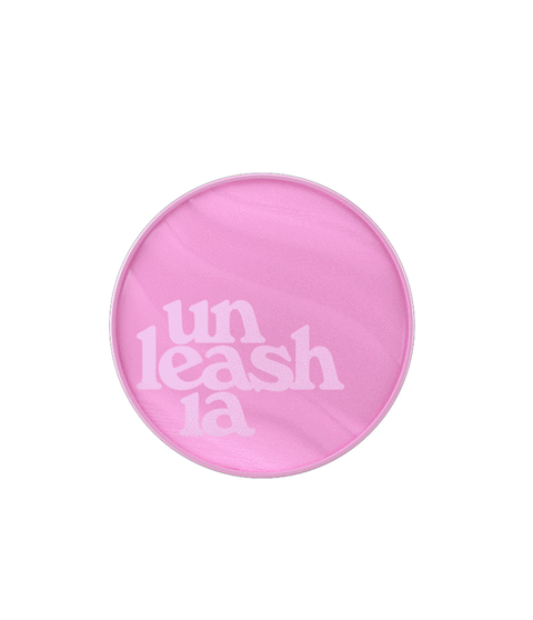 Unleashia Don't Touch Glass Pink Cushion