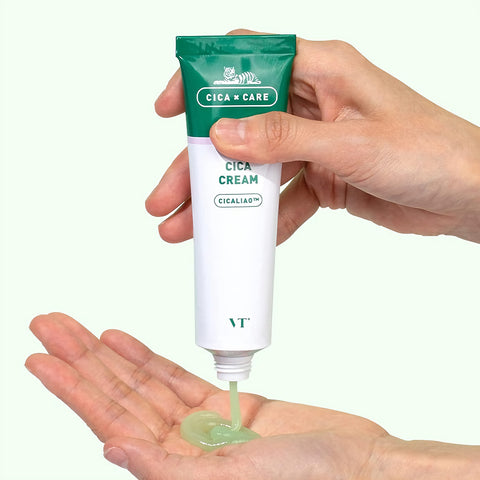 VT Cosmetics Cica Cream tekstuuri tuotekuva