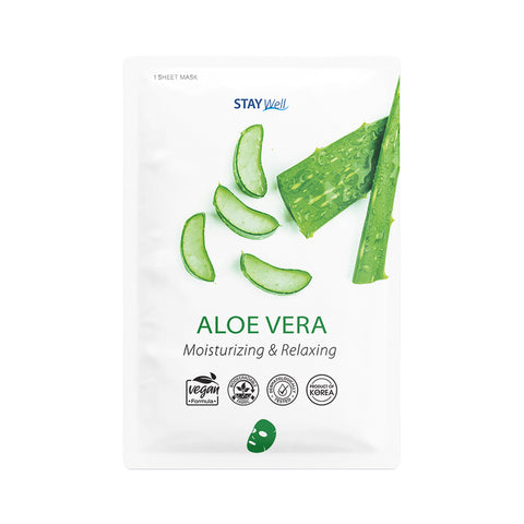 [Stay Well] Vegan Sheet Mask Aloe