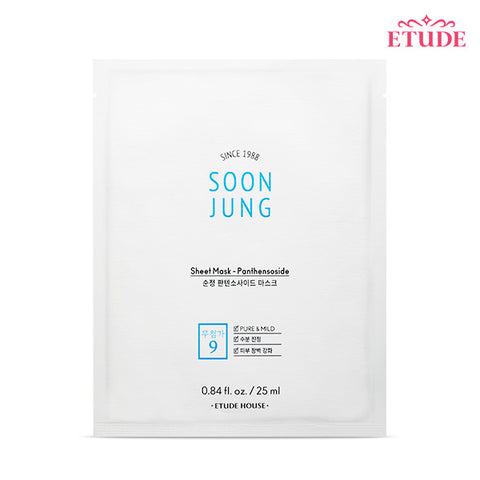 [Etude] Soon Jung Sheet Mask Panthensoside
