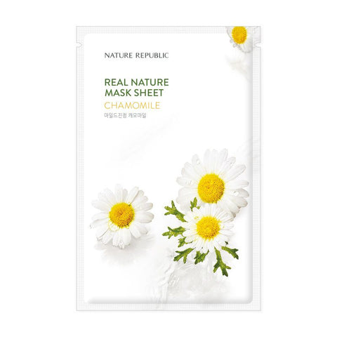 [Nature Republic] Real Nature Chamomile Mask Sheet