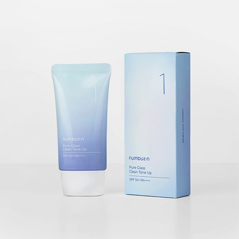 [Numbuzin] No.1 Pure Glass Clean Tone Up SPF50+ PA++++