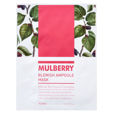[A'pieu] Mulberry Blemish Ampoule Mask