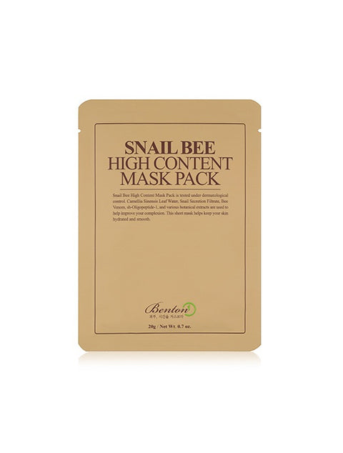 [Benton] Snail Bee High Content Mask Pack (EXP. 10.11.2024)
