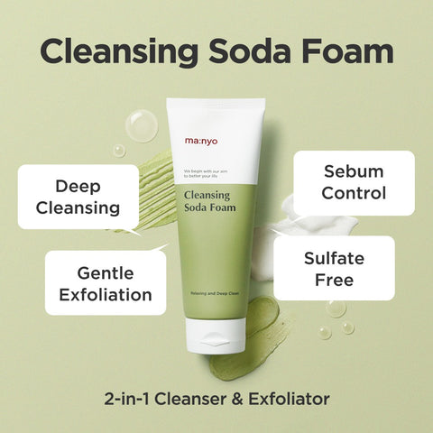 [Ma:nyo Factory] Deep Pore Cleansing Soda Foam