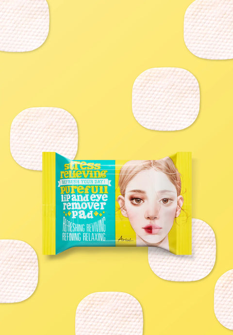 [Ariul] Stress Relieving Purefull Lip and Eye Remover Pad